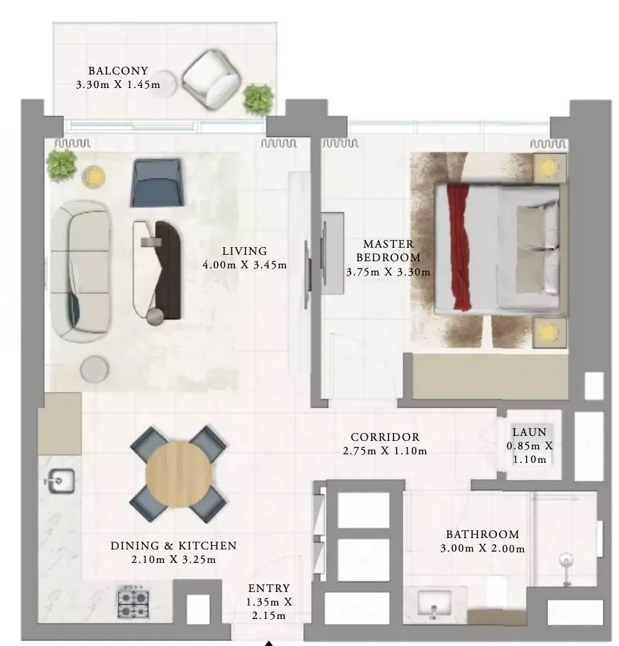 Floor plan for Type 6