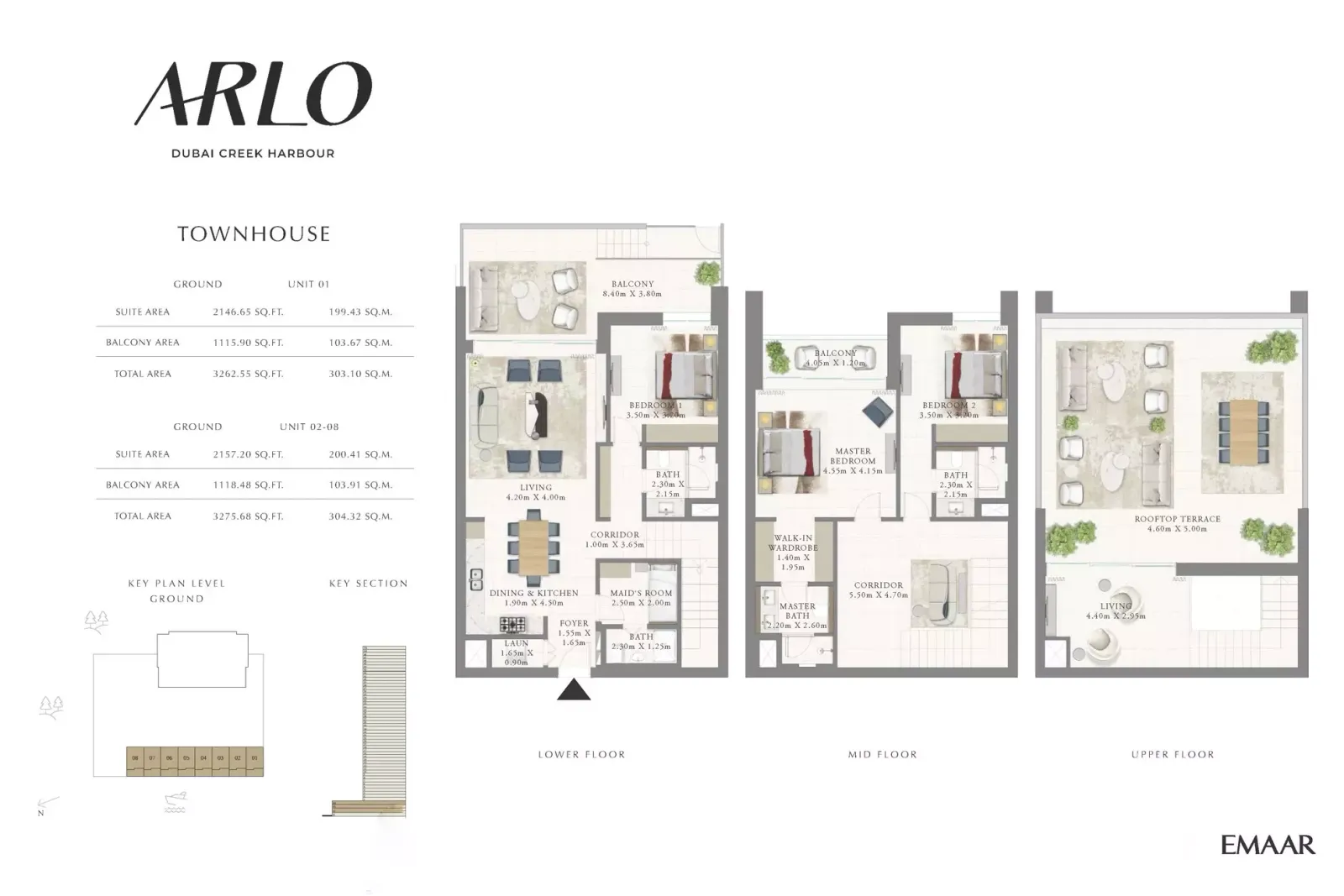 Floor plan for Type 1