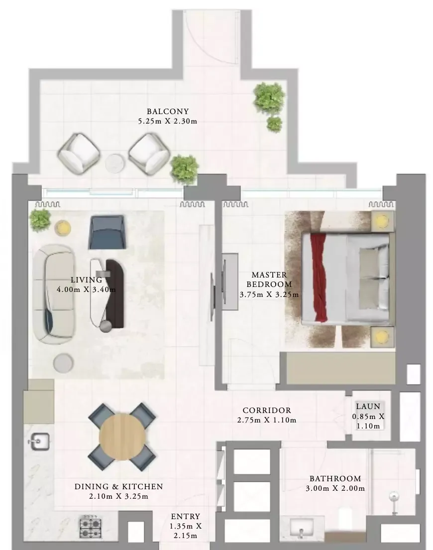 Floor plan for Type 4