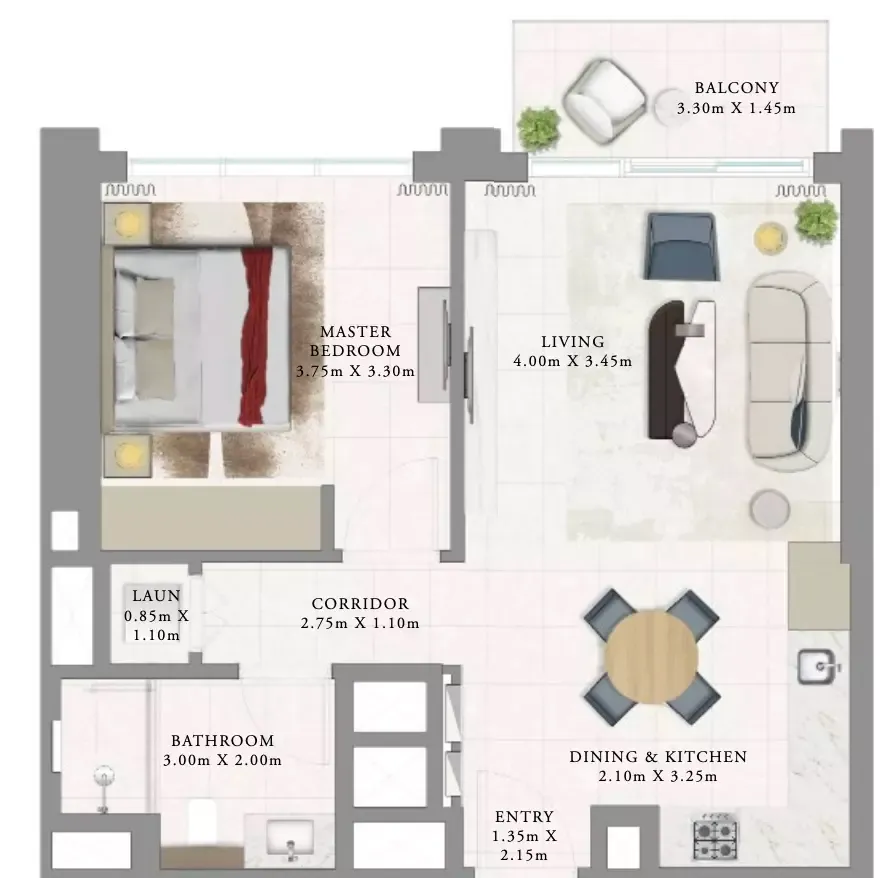 Floor plan for Type 5