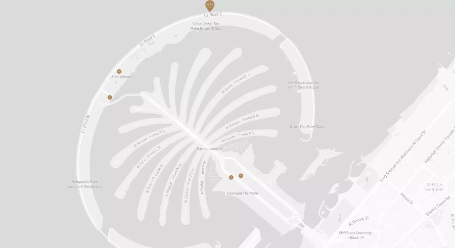 The Alba Residences Dorchester Collection master plan