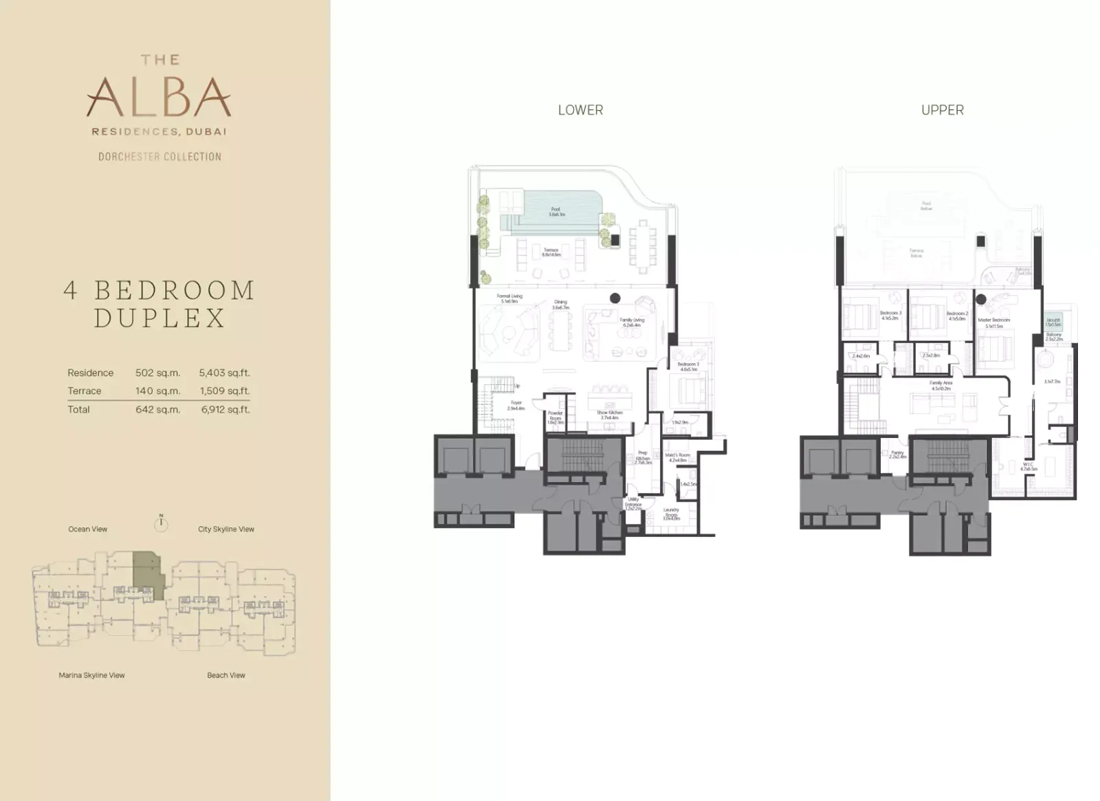 Floor plan for Type A