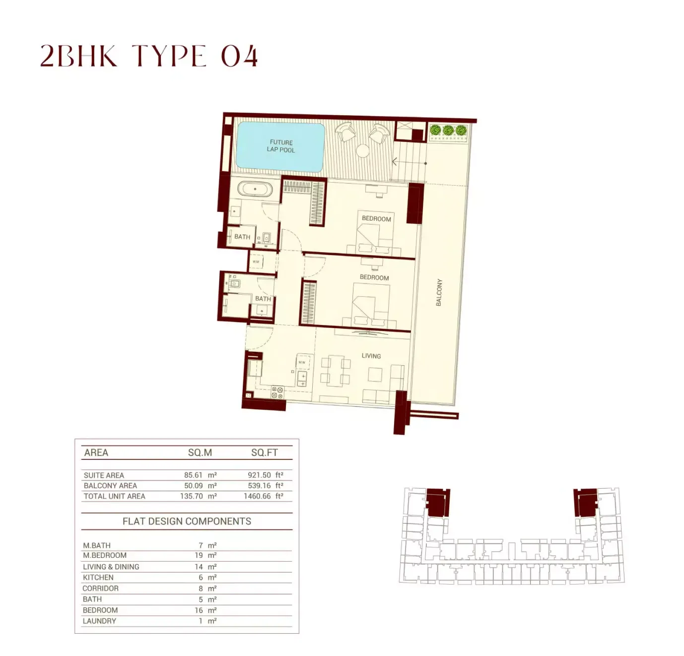 Floor plan for Type 04