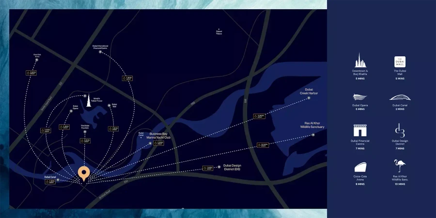 Binghatti Skyhall master plan