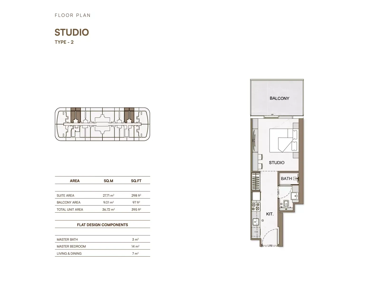 Floor plan for Type 2
