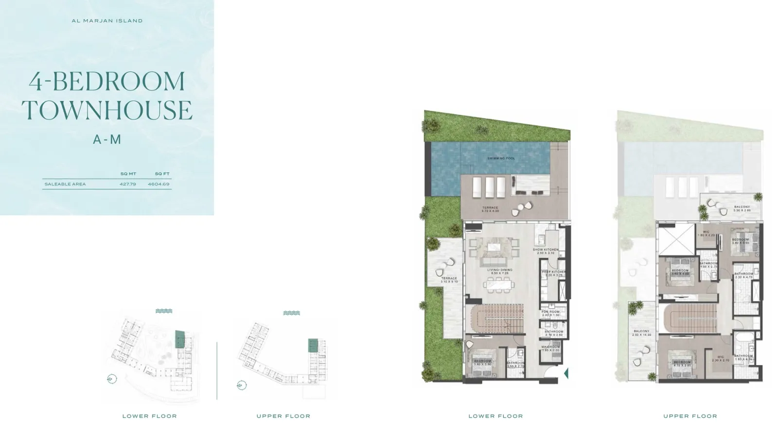 Floor plan for Type A-M