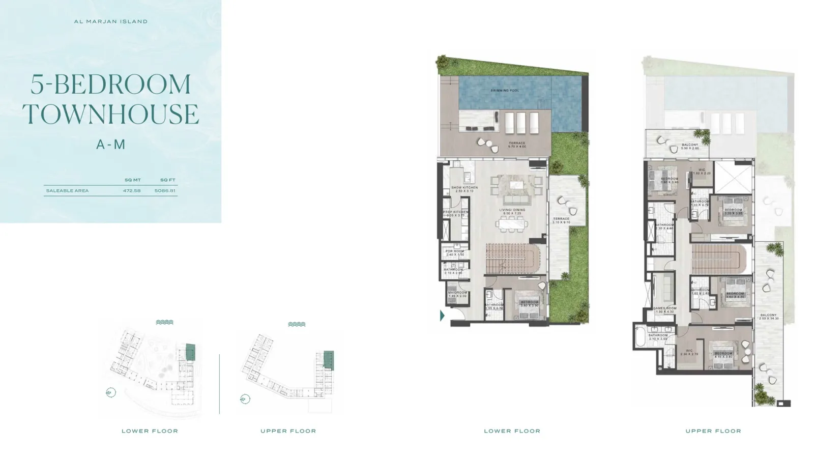 Floor plan for Type A-M
