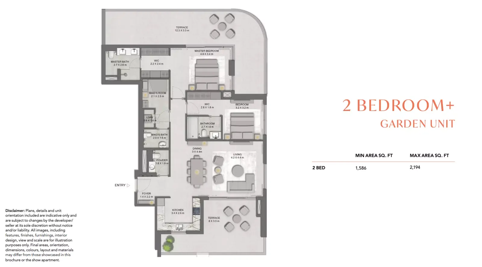 Floor plan for Type 2