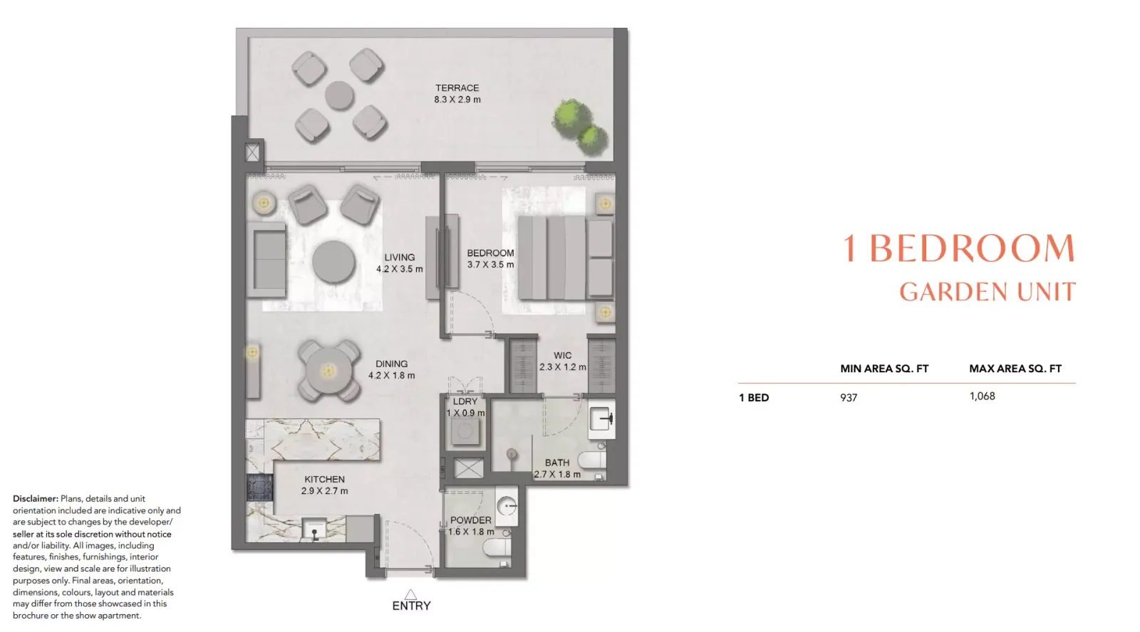 Floor plan for Type 2