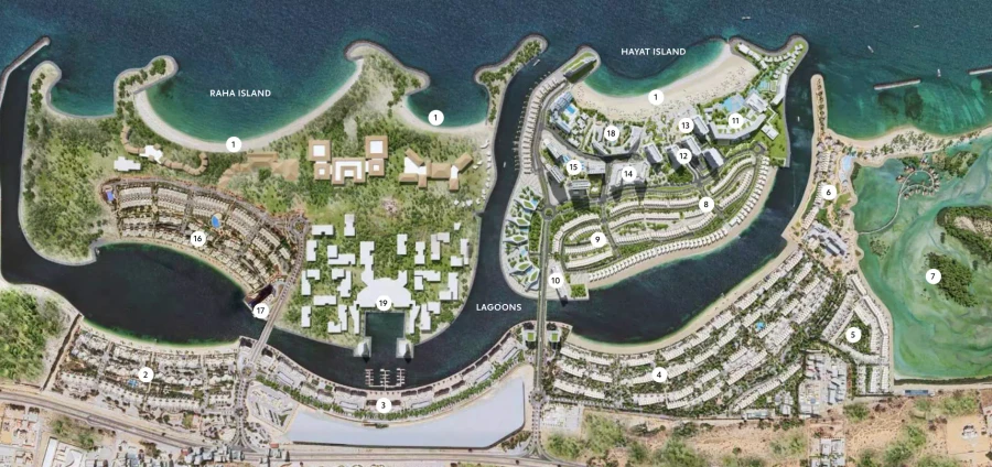 Cape Hayat by RAK Properties master plan