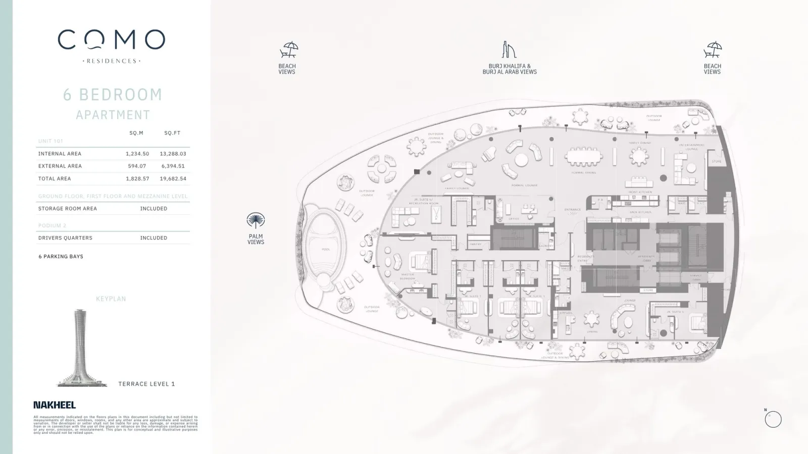 Floor plan for Type 1
