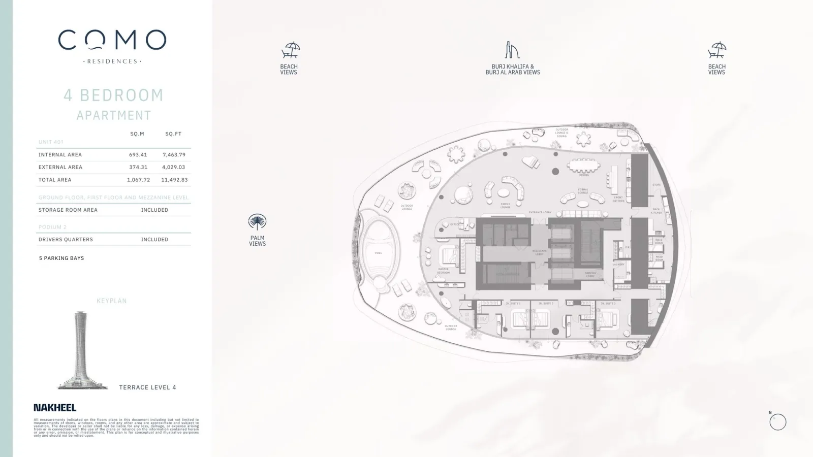 Floor plan for Type 1