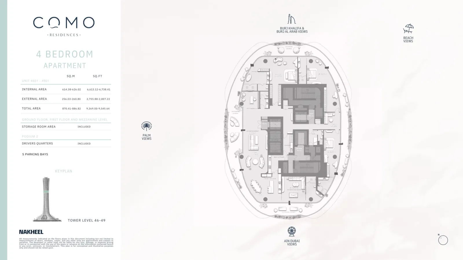 Floor plan for Type 9