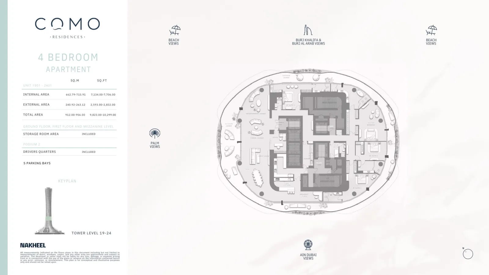 Floor plan for Type 5