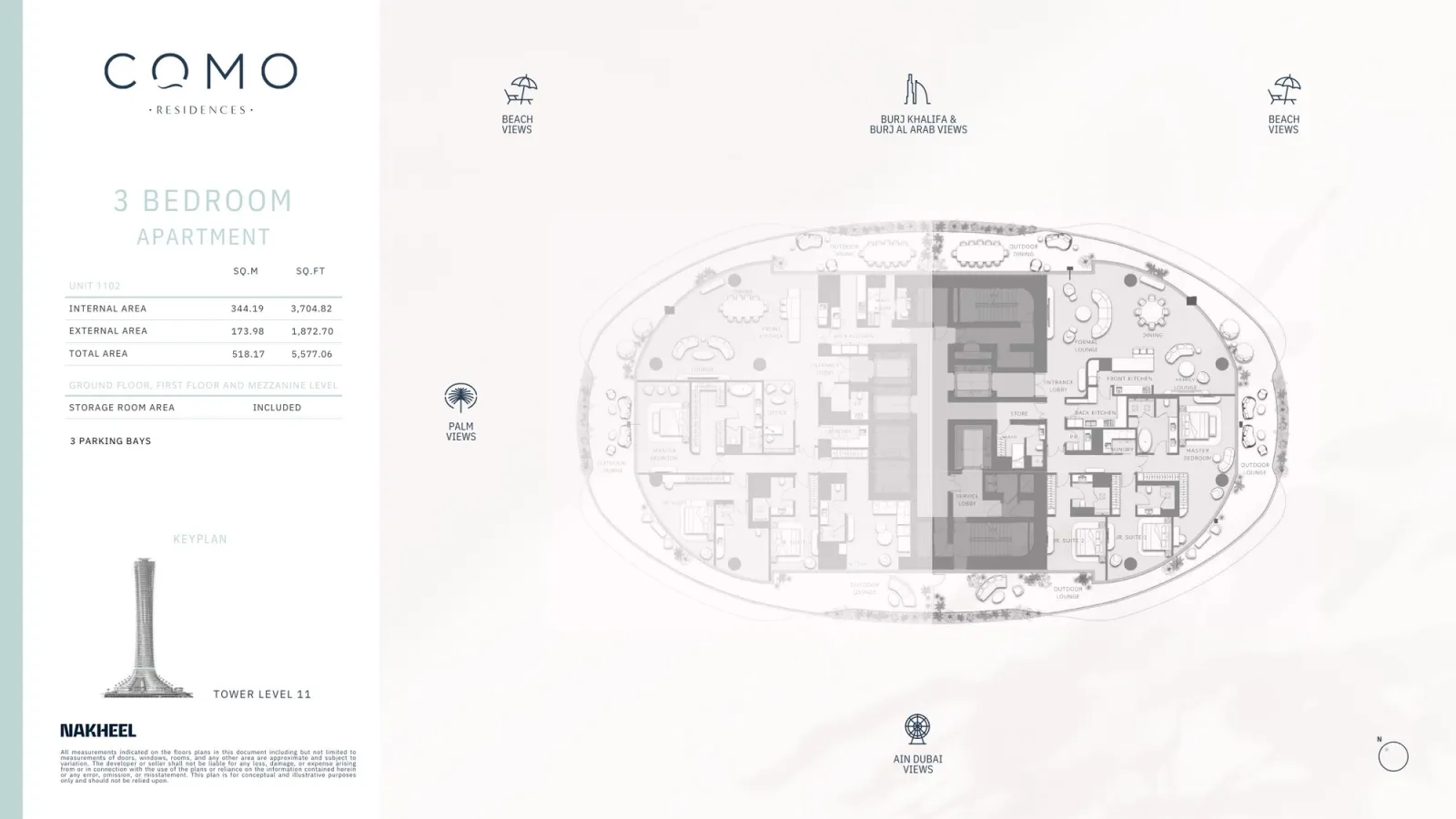 Floor plan for Type 3