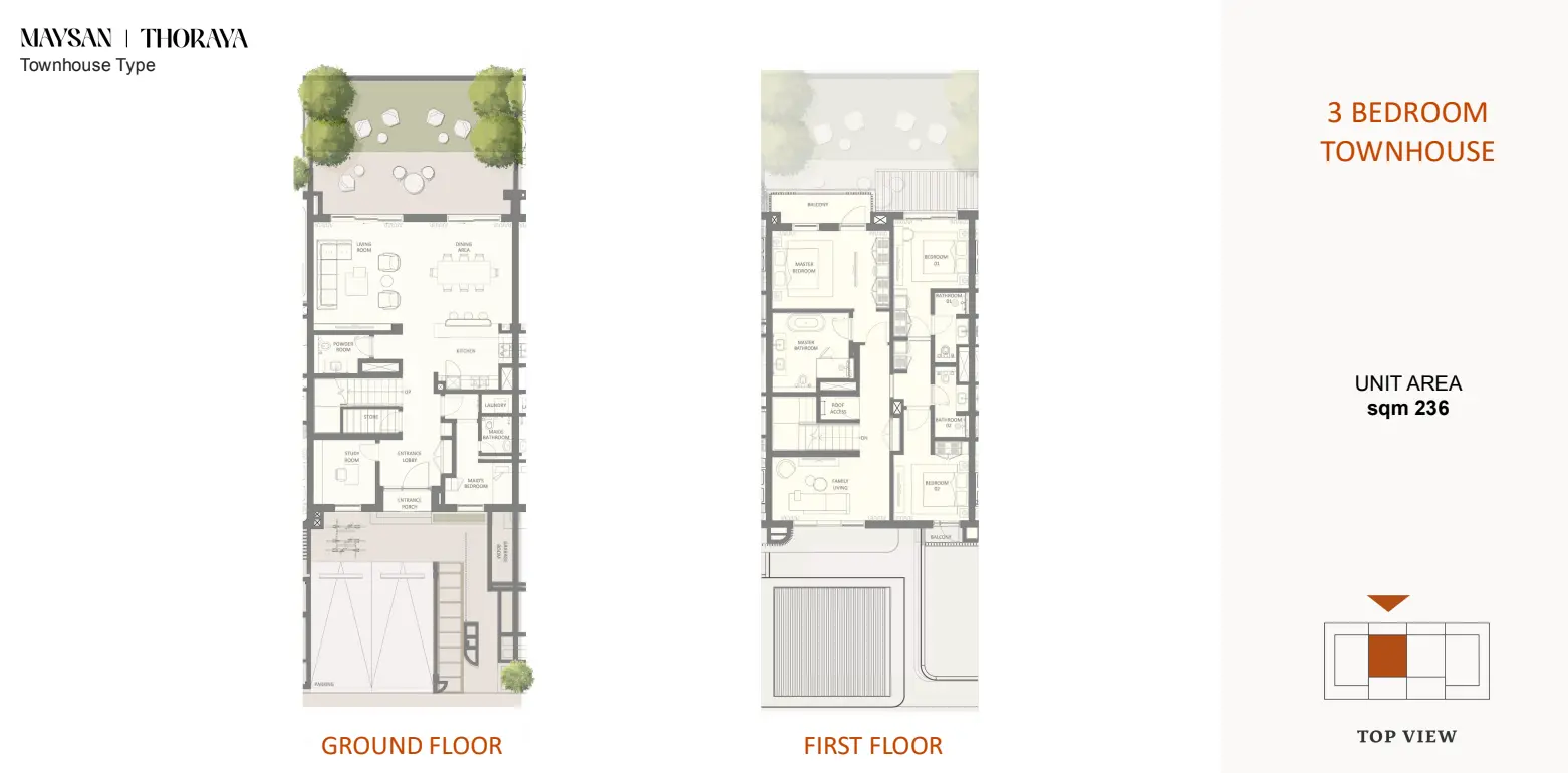 Floor plan for Type 1