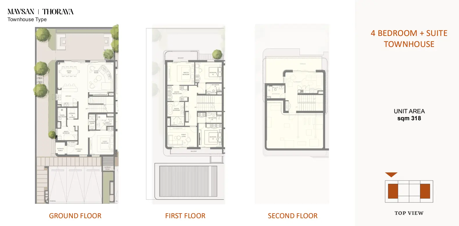 Floor plan for Type 1