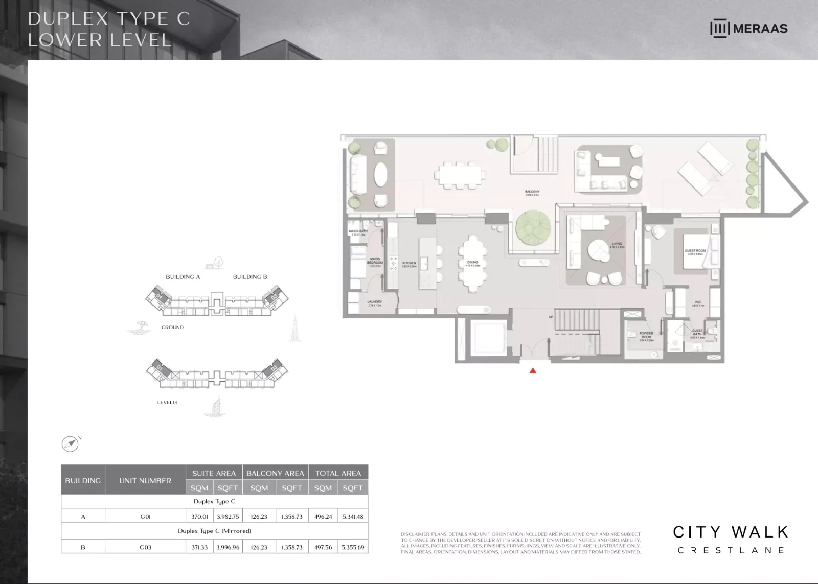 Floor plan for Type C