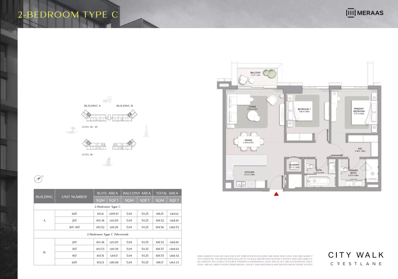 Floor plan for Type C