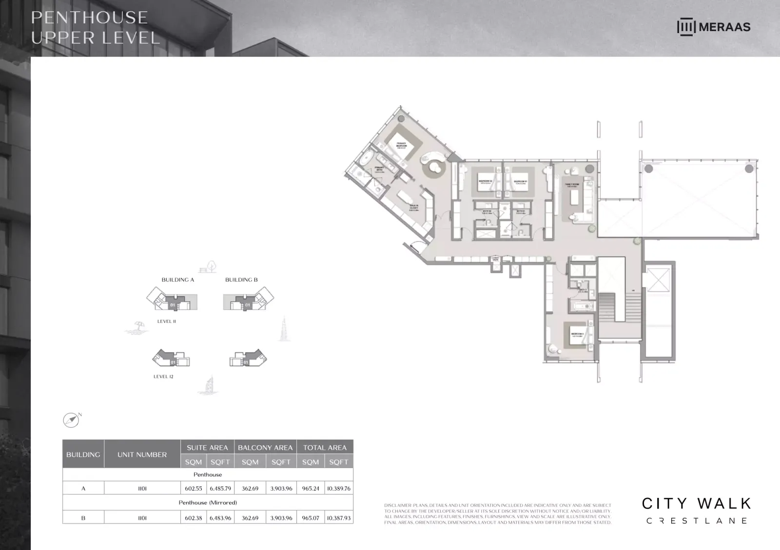 Floor plan for Type A