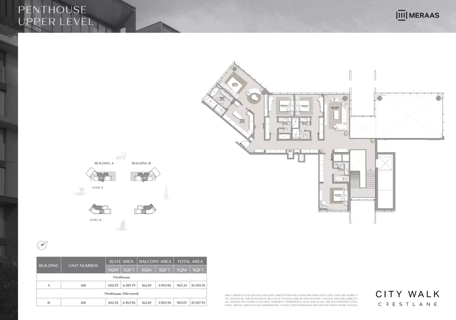 Floor plan for Type A