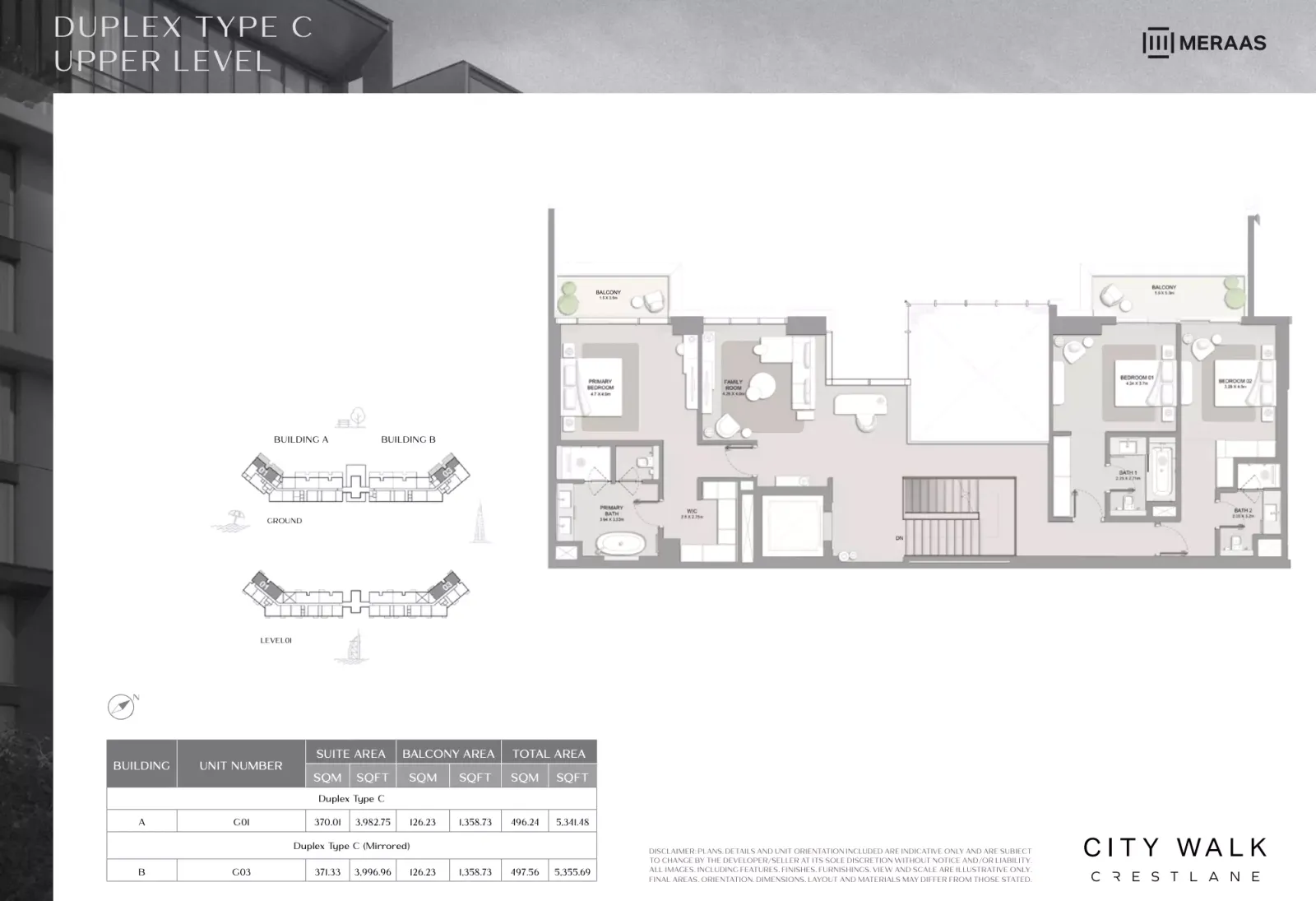 Floor plan for Type C