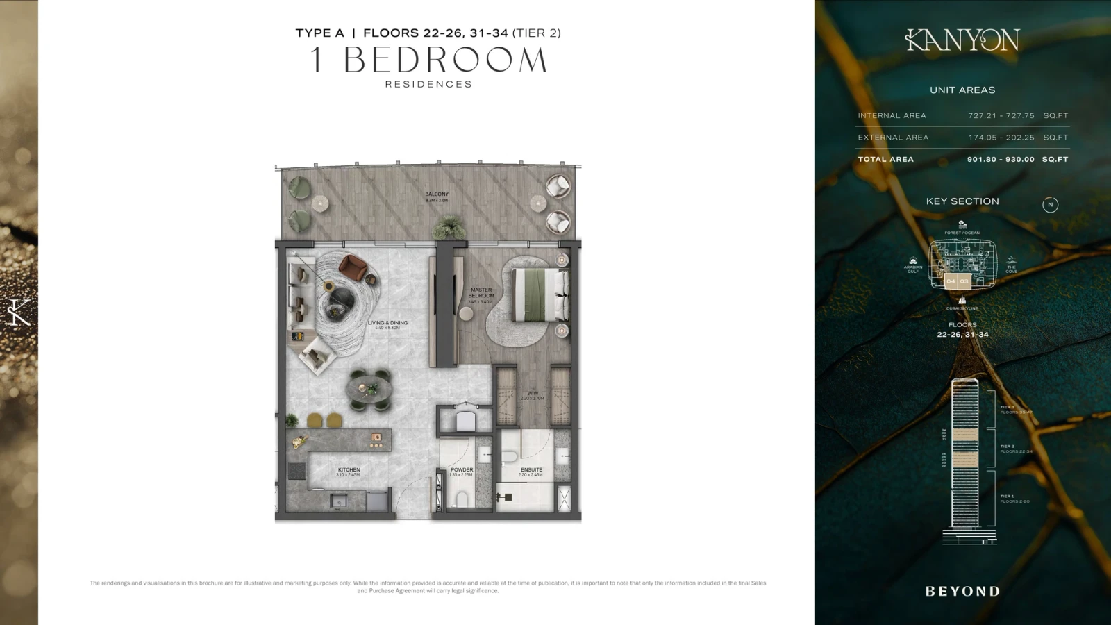 Floor plan for Type A2