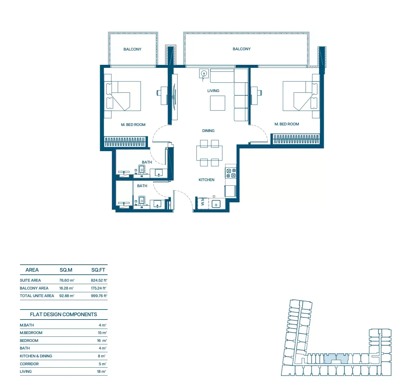 Floor plan for Type 05