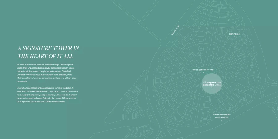 Binghatti Circle master plan