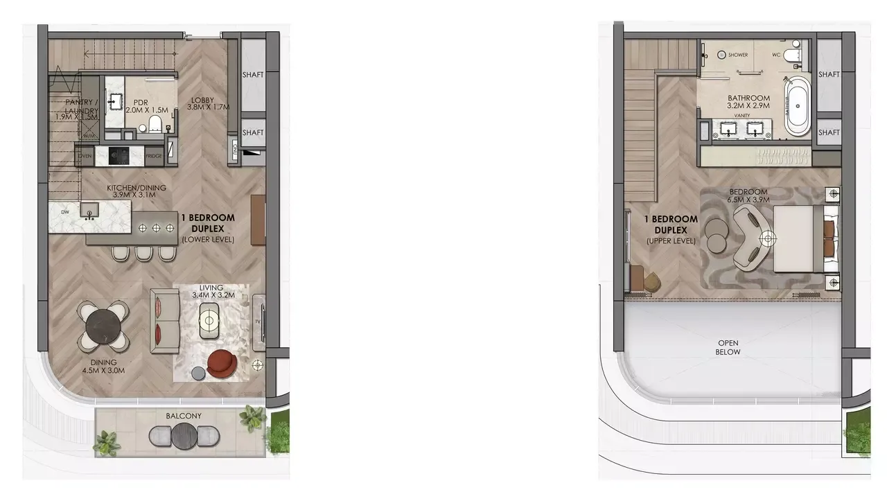 Floor plan for Type A