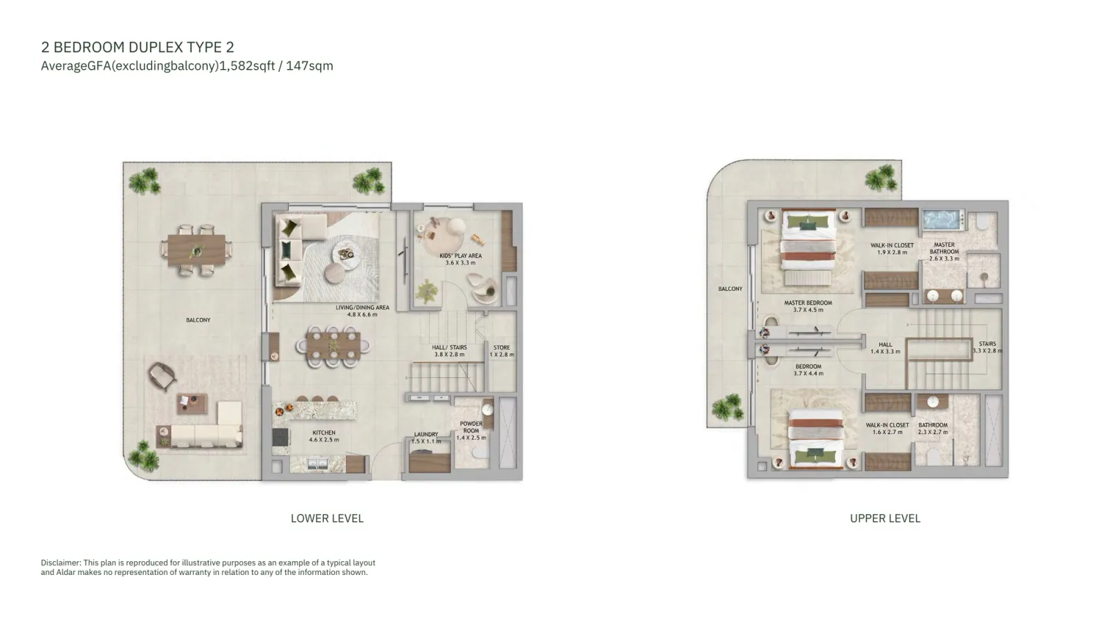Floor plan for Type 2