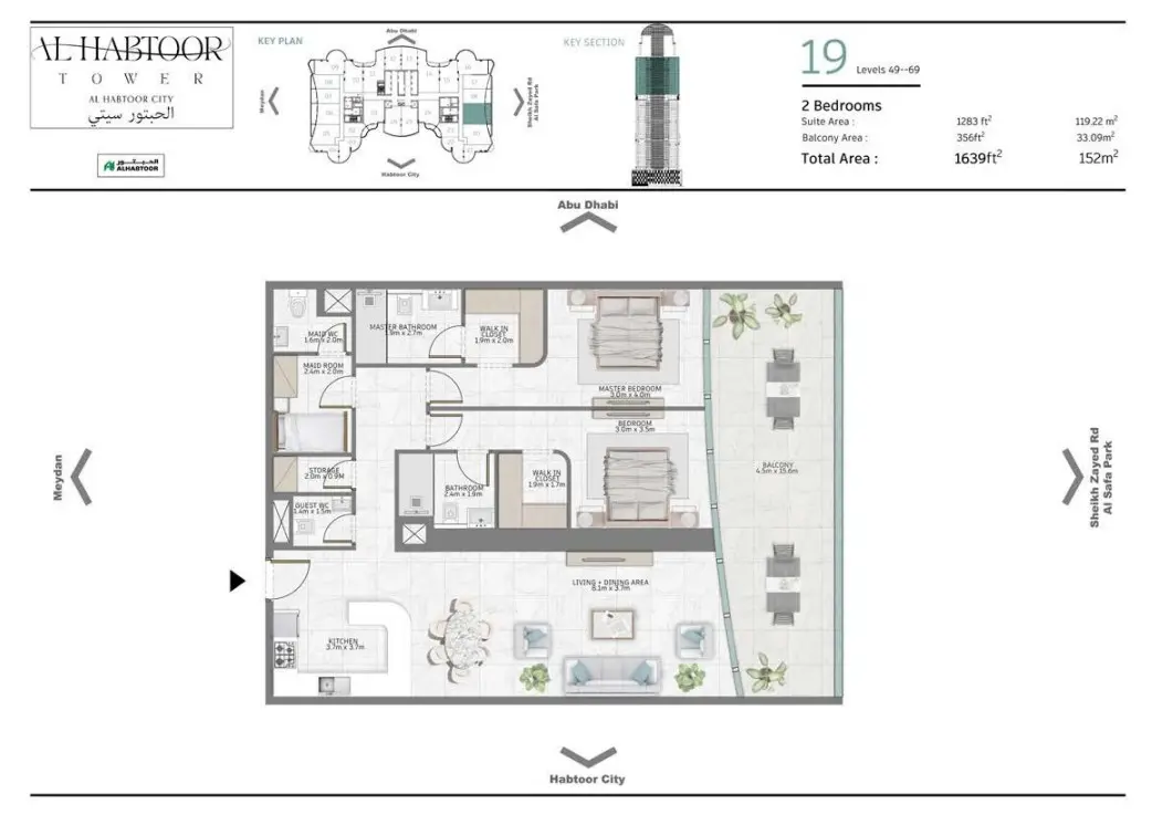 Floor plan for Type 19