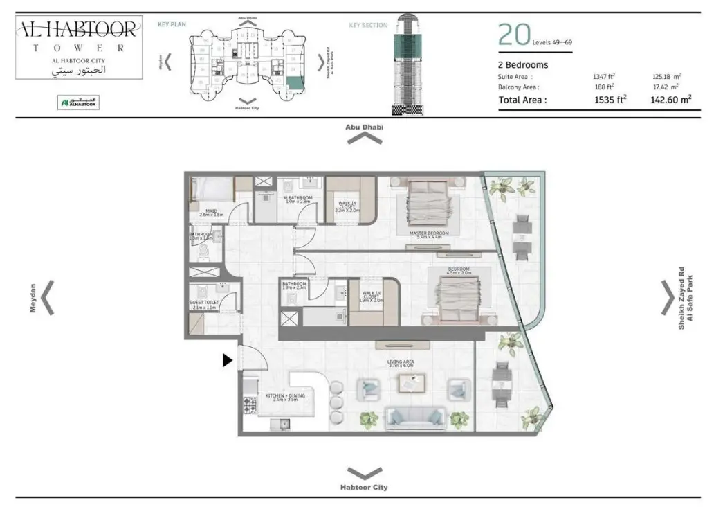 Floor plan for Type 20
