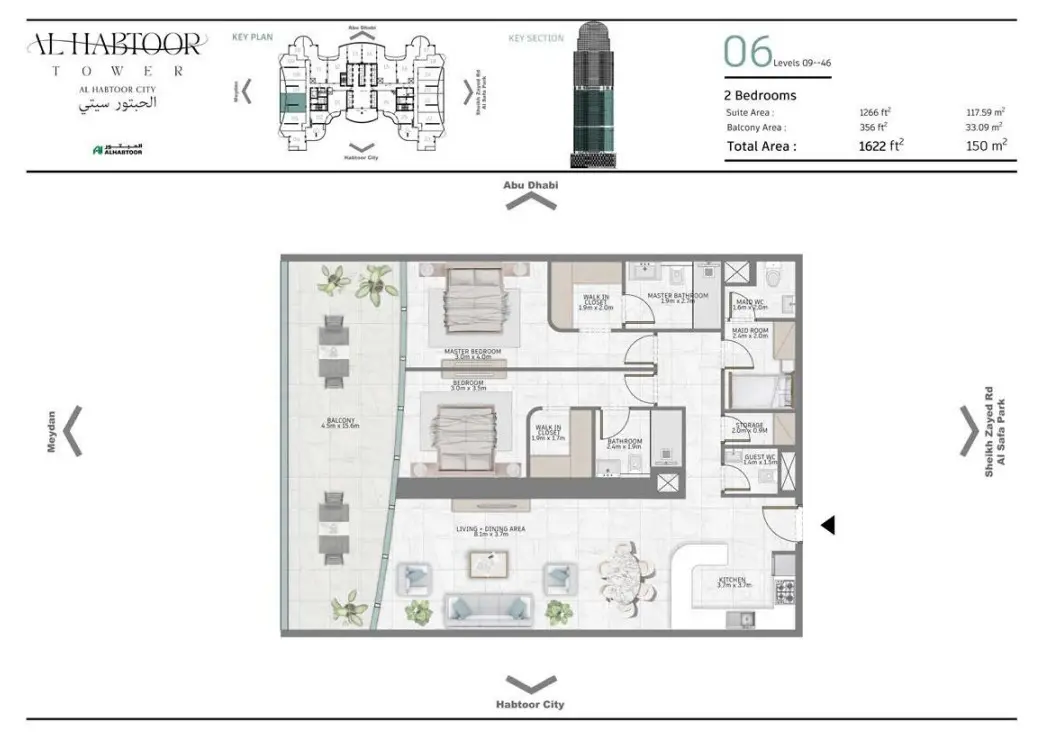 Floor plan for Type 06