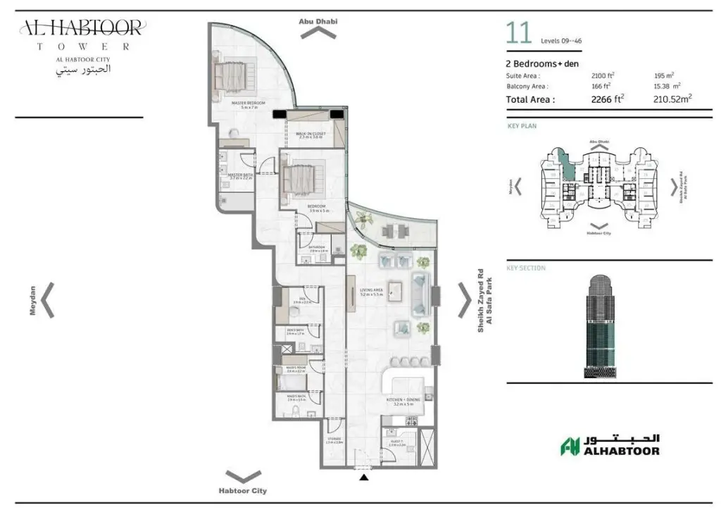 Floor plan for Type 11