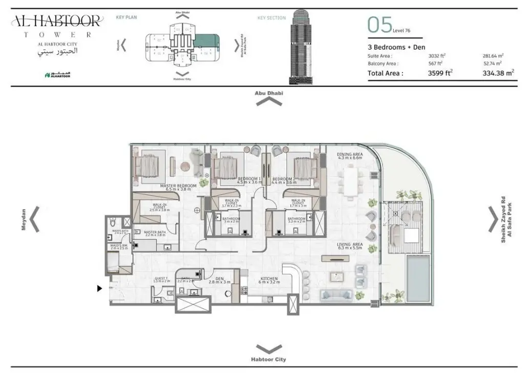 Floor plan for Type 05