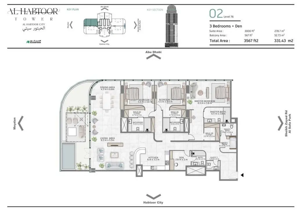 Floor plan for Type 02