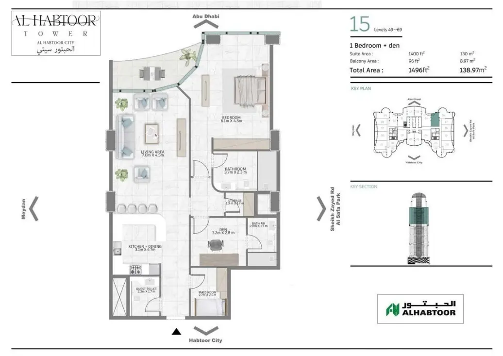 Floor plan for Type 15