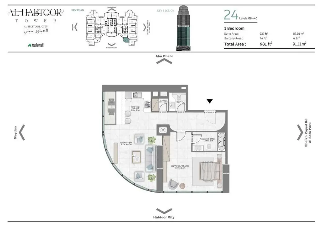 Floor plan for Type 24