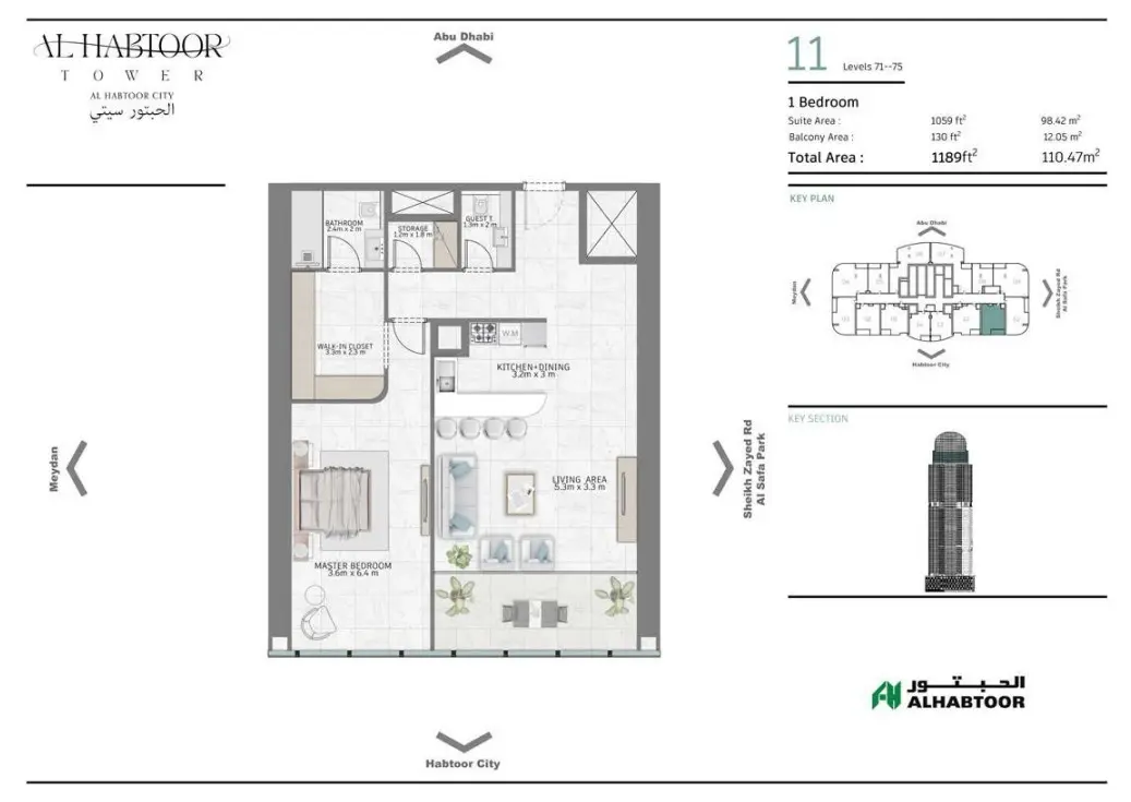 Floor plan for Type 11