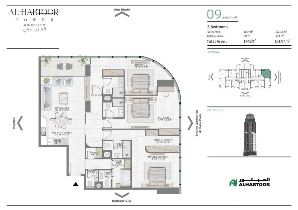 Floor plan for Type 09
