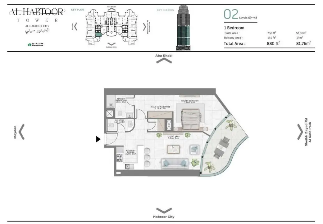 Floor plan for Type 02