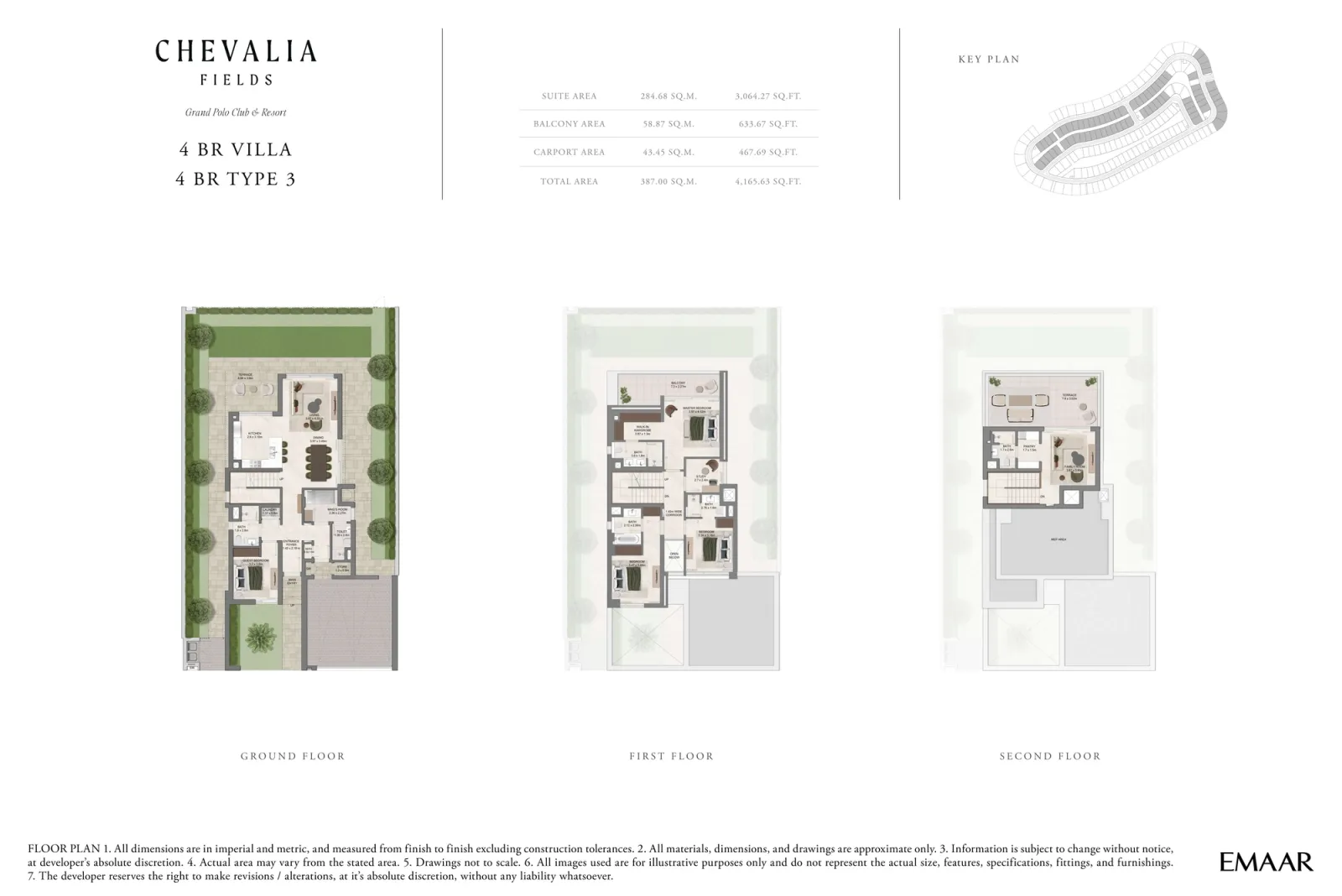 Floor plan for Type 3