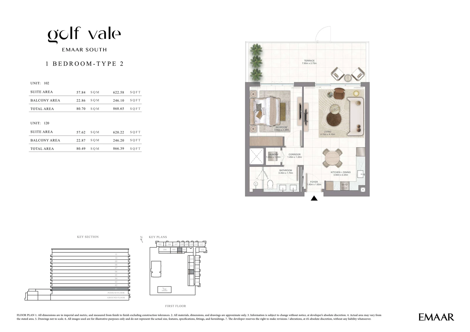 Floor plan for Type 2
