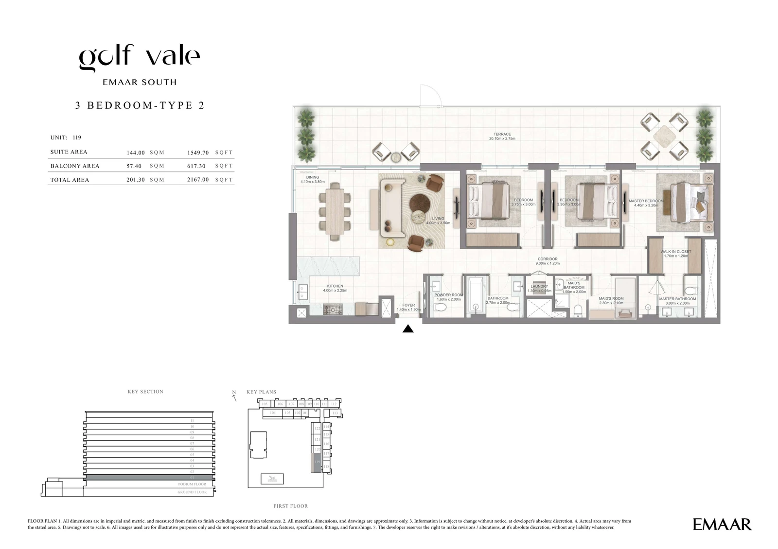 Floor plan for Type 2