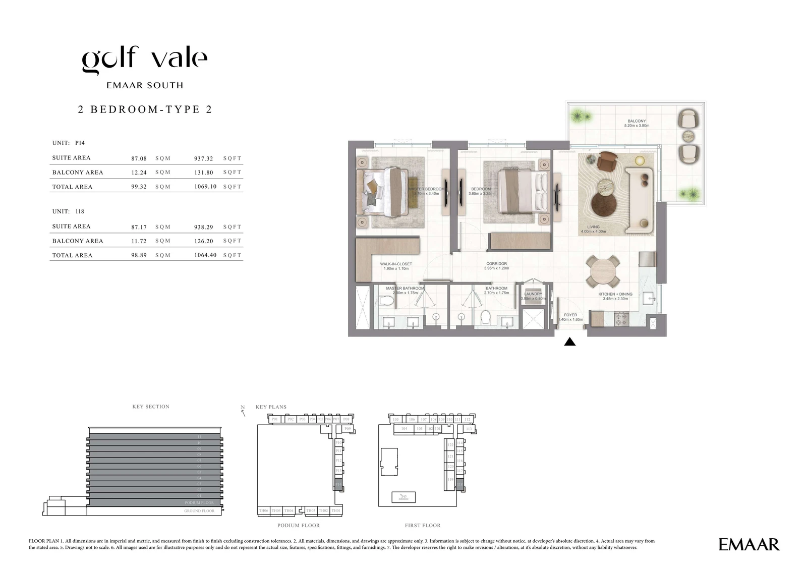 Floor plan for Type 2