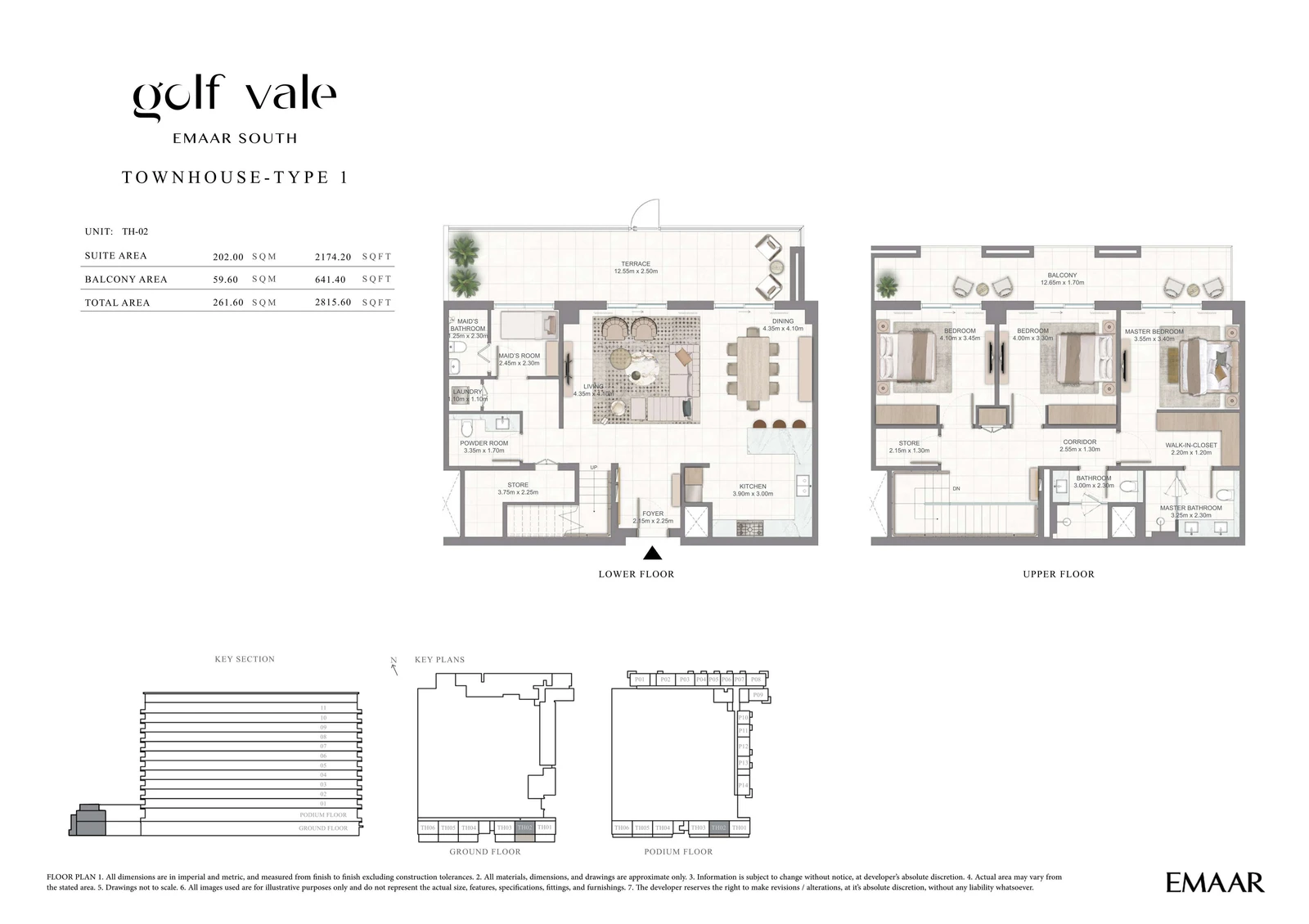 Floor plan for Type 1