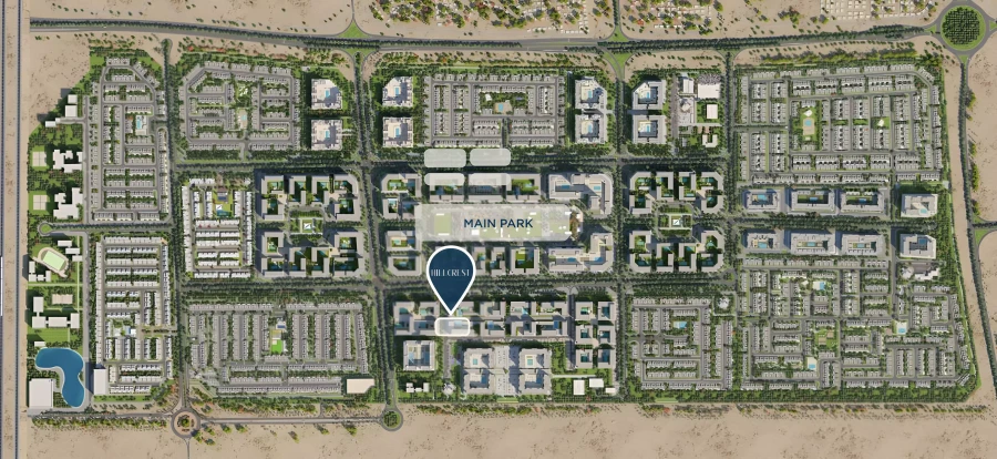 Hillcrest by Nshama master plan