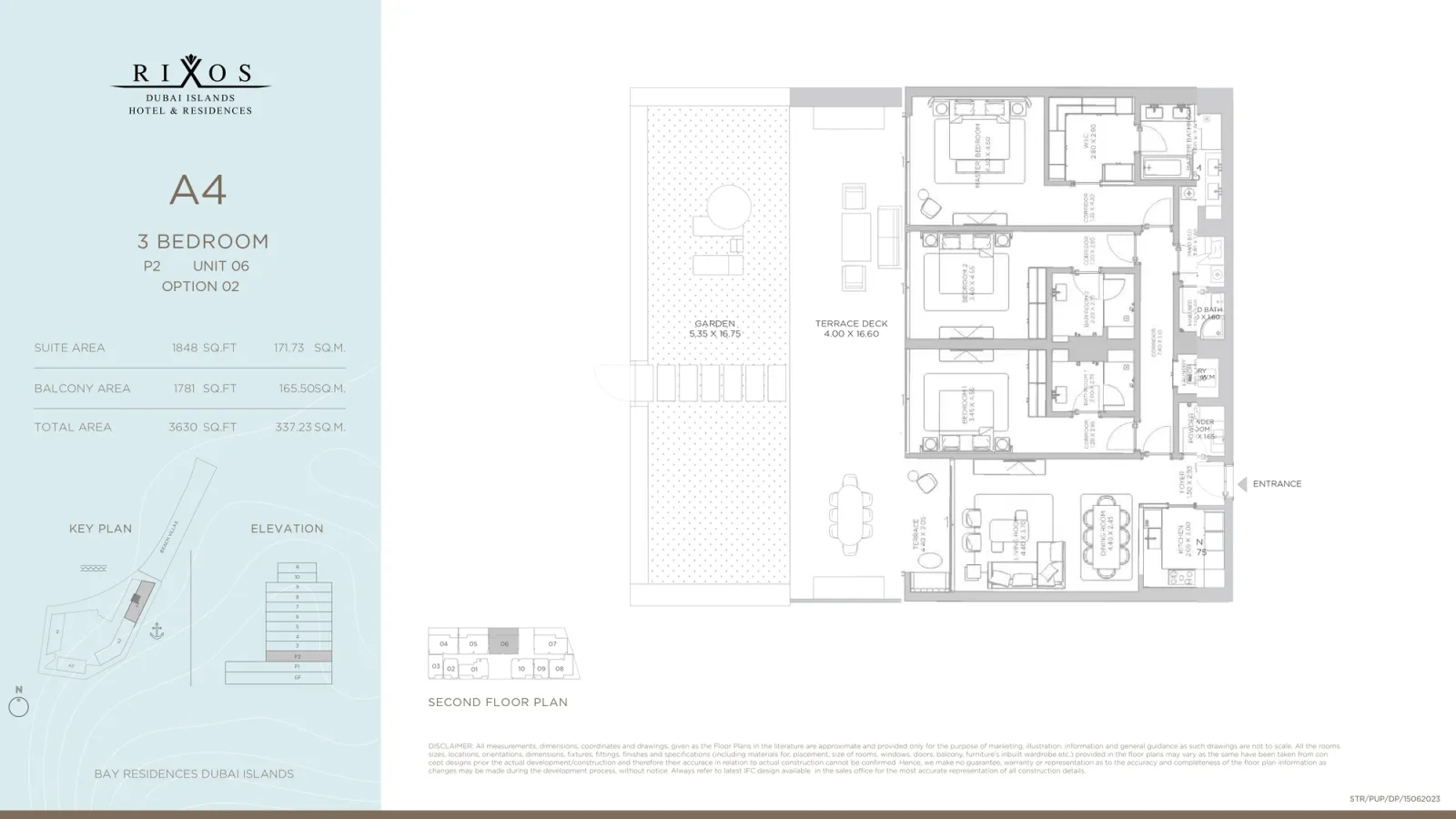 Floor plan for Type 14B