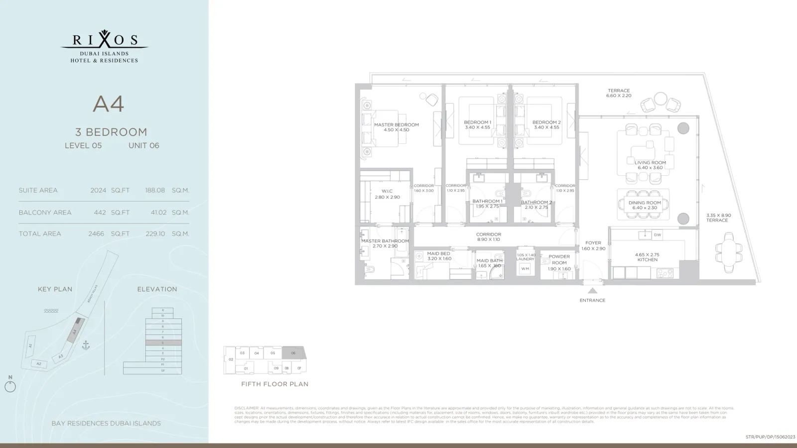 Floor plan for Type 8